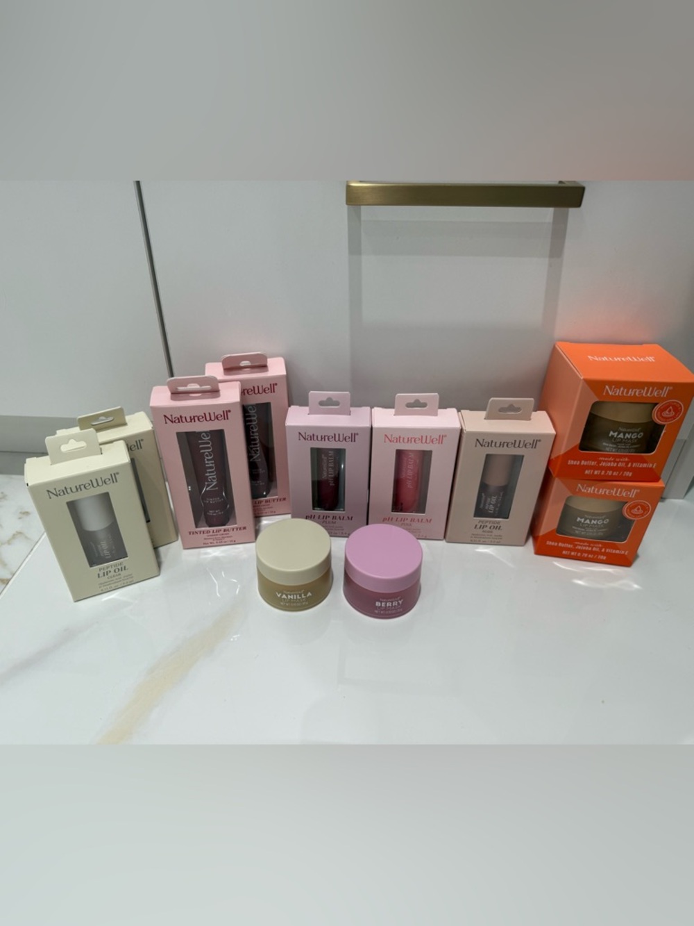 NatureWell lip balms and masks
